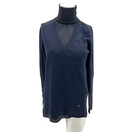 Louis Vuitton-LOUIS VUITTON Prendas de punto Camiseta.Lana M internacional-Azul marino