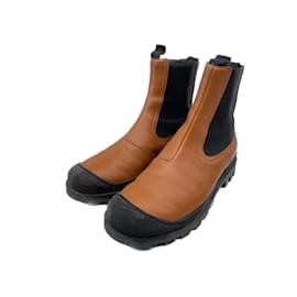 LOEWE Stiefeletten T.EU 39 Rindsleder Kamel