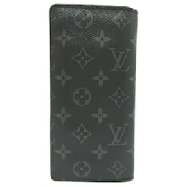 Louis Vuitton-Louis Vuitton Portefeuille Brazza-Noir