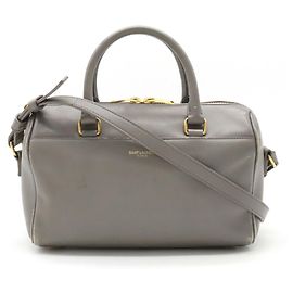 Saint Laurent Duffle Cinza