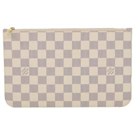 Louis Vuitton-Bolsa Louis Vuitton Neverfull-Branco