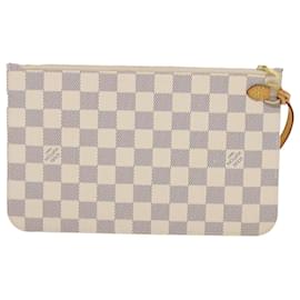 Louis Vuitton-Bolsa Louis Vuitton Neverfull-Branco