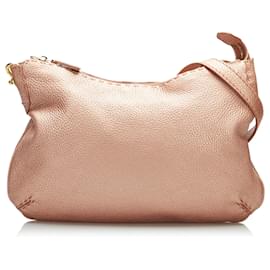 Fendi-Sac à bandoulière Fendi Selleria rose-Rose