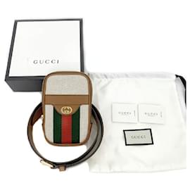 Gucci-Gucci belt bag brown-Brown,Beige,Green
