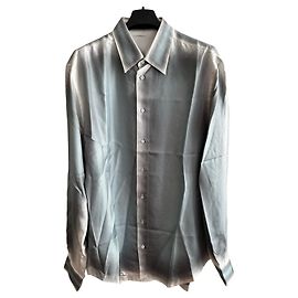 Louis Vuitton Camisa de seda estampada Multicolor