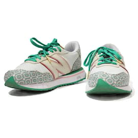 New Balance-CESTINO-Bianco,Verde