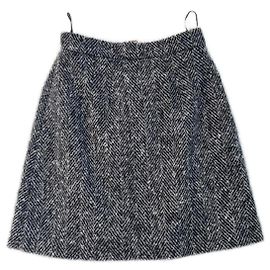 DOLCE & GABBANA ◆ Leopard Skirt Lining Grey