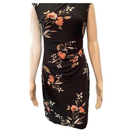 Vestido mini floral Ralph Lauren Multicolor