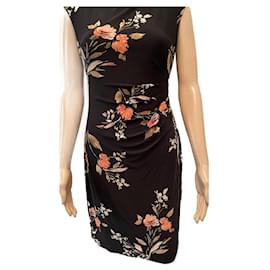 Ralph Lauren-Lindo vestido floral-Multicor