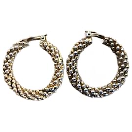 Yves Saint Laurent-Aretes-Gold hardware