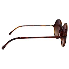 Chanel-Óculos de sol-Marrom