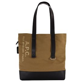 Apc Bolsa Tote Shopping Sense - A.P.C - Algodão - Marrom Marrom
