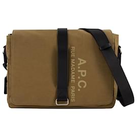 Apc-Sense Crossbody Bag - A.P.C - Cotton - Brown-Brown