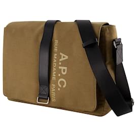 Apc-Sense Crossbody Bag - A.P.C - Cotton - Brown-Brown