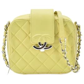 Chanel-CC Box Camera Bag-Yellow