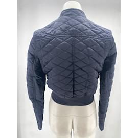 Louis Vuitton-LOUIS VUITTON  Jackets T.fr 36 polyester-Navy blue