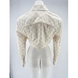 Fendi-FENDI  Jackets T.IT 40 cotton-Cream