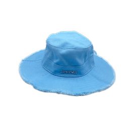JACQUEMUS Sombreros T.cm 58 Algodón Azul
