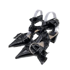 Dior-DIOR  Heels T.EU 38 Patent leather-Black