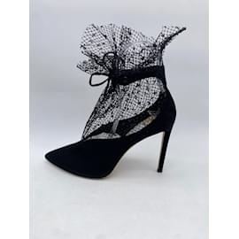 Jimmy Choo-JIMMY CHOO High Heels T.EU 41 Wildleder--Schwarz