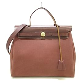 Hermès-Hermes herbag-Brown