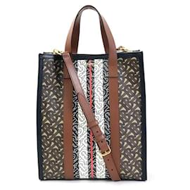 Burberry-Borsa a tracolla Burberry-Marrone