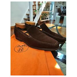 Hermès-Hermes moccasin-Dark brown