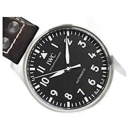 IWC-IWC large Pilot's watch 43 black Dial IW329301 Genuine goods Mens-Silvery
