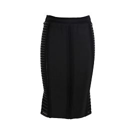 Jupe midi extensible Roberto Cavalli Noir