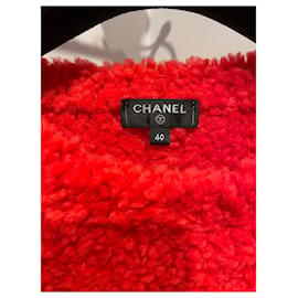 Chanel-Prendas de punto-Roja