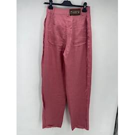 Autre Marque-ALBUS LUMEN  Trousers T.UK 8 cotton-Pink