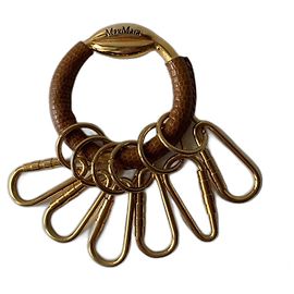 Max Mara Monederos, carteras, casos Caramelo Gold hardware
