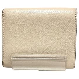 Loewe-Loewe Trifold Wallet-Beige