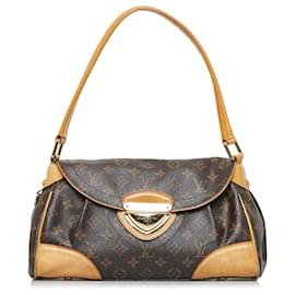 Louis Vuitton-Louis Vuitton Brown Monogram Beverly MM-Brown