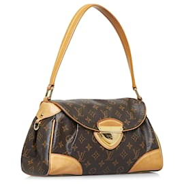 Louis Vuitton-Louis Vuitton Brown Monogram Beverly MM-Brown