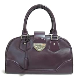 Louis Vuitton-Epi Bowling Montaigne M5931K-Púrpura