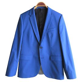 Blauer Baumwollblazer von Hugo Boss / Colbert Blau
