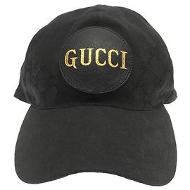 **Gorra de béisbol negra Gucci GG Negro
