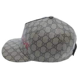 Gucci-** Boné Cinza Gucci-Cinza