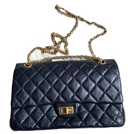 Chanel SAC 2.55 noir or Noir