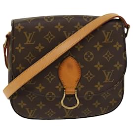 Louis Vuitton-LOUIS VUITTON Monogram Saint Cloud GM Shoulder Bag M51242 LV Auth 41557-Monogram