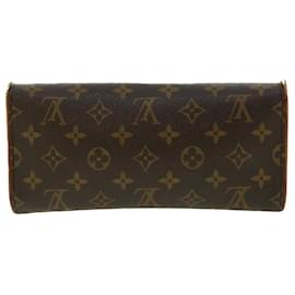 Louis Vuitton-LOUIS VUITTON Monogram Pochette Twin GM Shoulder Bag M51852 LV Auth rd4961-Monogram