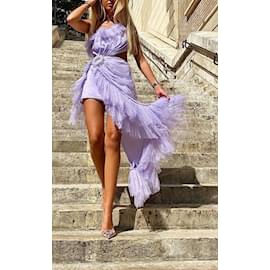 Autre Marque-RAISA VANESSA  Dresses T.International M Synthetic-Purple