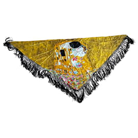 Autre Marque-lenço de seda Klimt-Multicor