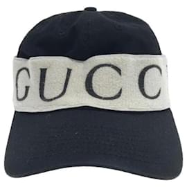 Gucci-**Gucci Black Cap-Black