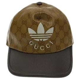 Gucci-**Casquette camel GUCCI x adidas-Marron