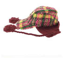 Gucci-**Casquette en laine multicolore Gucci-Multicolore