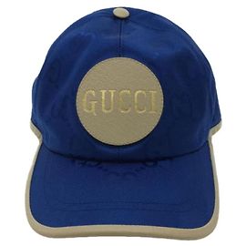 **Gorra Azul Gucci Azul