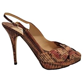 Jimmy Choo-Jimmy Choo pumps in multicolored python-Multiple colors