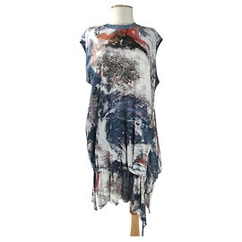 Robe Diesel en coton multicolore Multicolore